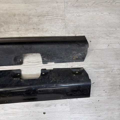01-06 BMW E46 M3 Rocker Panel Side Skirts OEM Jet Black *Notes*