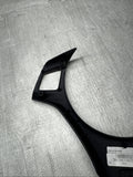 08-13 BMW E90 E92 E93 M3 Lower Steering Wheel Trim Cover Plate Black *Notes*