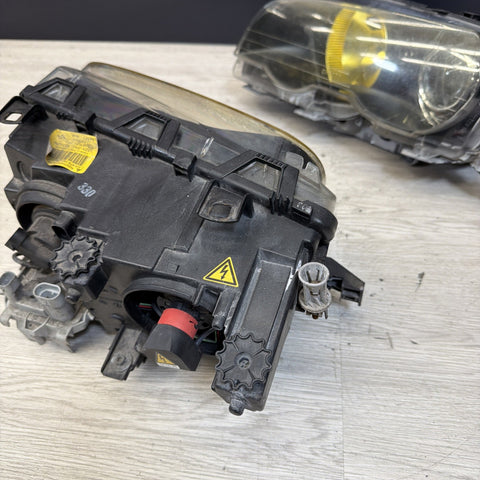 02-06 BMW E46 M3 OEM ORIGINAL Bi Xenon Headlights *Notes*