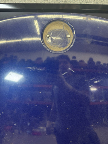 (PICKUP ONLY) BMW 04-10 E63 E64 645 650 M6 HOOD PANEL COVER INTERLAGOS BLUE