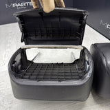 2001-2006 BMW E46 M3 Convertible Black Rear Headrests Head Rests Pair  *Notes*