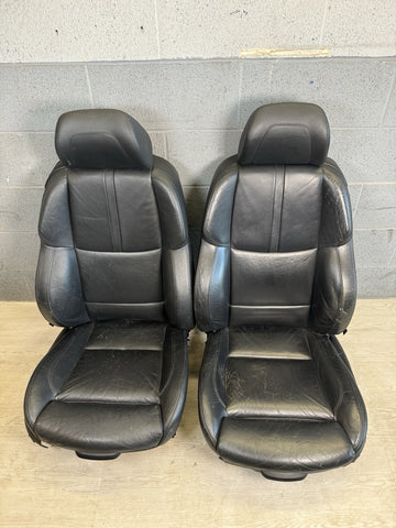 08-13 BMW E92 M3 Coupe Original Black Interior Front Seats Powered Heated