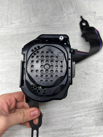 15-20 OEM BMW F82 F83 M4 Competition Rear Seat Belts Seatbelts Retractors Pair