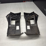 01-06 BMW E46 M3 FRONT BUMPER COVER GUARDS BRACKETS 2695247