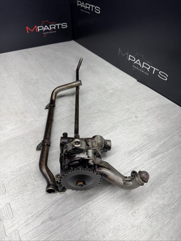 01-06 BMW E46 M3 S54 Engine Oil Pump + Pick Up Tubes