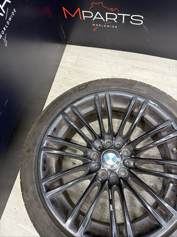 BMW E90 E92 E93 M3 2008-2013 OEM M3 FRONT RIM WHEEL TIRE 18"X8.5" ASSEMBLY