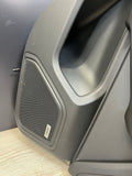 Porsche 15-21 Macan Left Rear Driver Door Card Panel Black BOSE