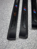 BMW E39 M Sport Door Sill Trim Scuff Plate Set OEM 525 530 540 M-Tech M5 *Cracks