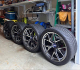 19" BBS FI-R Diamond Black 5x120 BMW F80 F82 F83 E90 E92 E93 M3 M4 Rims Wheels