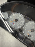 2001-2006 BMW E46 M3 Instrument Cluster Speedometer Spedometer SMG *Notes