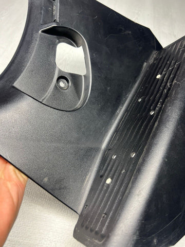 01-06 BMW E46 M3 BLACK DEAD PEDAL KICK PANELS COVERS NO PLATE 7902400