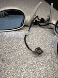01-06 BMW E46 M3 Side View Door Mirrors Pair Alpine White *Notes*