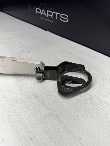 01-06 BMW E46 M3 Shock Tower Strut Brace Center Beam Bar Set Dinan Rear