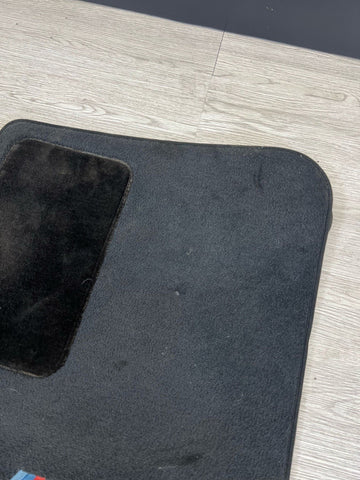 Used Genuine 2008-2013 BMW E92 M3 Carpets Floor Mats Black Front Left Driver