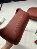 2001-2006 BMW E46 M3 Convertible Imola Red Rear Headrests Head Rests Pair OEM