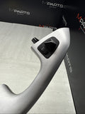 01-06 BMW E46 M3 Brushed Aluminum/Black Door Trim Armrest Front Left Driver