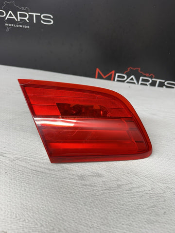 11-13 BMW E92 M3 Left Driver Inner Trunk Lid Tail Light OEM 7252779 *Crack