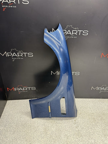 01-06 BMW E46 M3 Left Driver Fender Topaz Blue