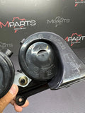 2002-2006 BMW E46 M3 Factory Horns Pair High Low Pitch USED OEM