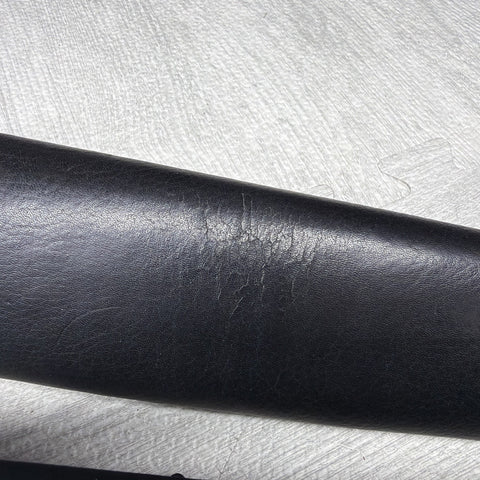 01-06 BMW E46 M3 Convertible Door Upper Arm Rest Armrest Pads Black *Notes*