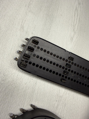 01-06 BMW E46 M3 Left Right Fender Vent Grilles Grills Trims Chrome Genuine OEM