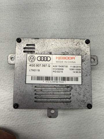 Audi RS7 LED Headlight DRL Control Module 4G8 C7 13-17 OEM 4G0.907.397.Q