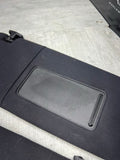 01-06 BMW E46 M3 Coupe Left Right Sun Visors Shade Mirror Black OEM Pair