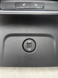 15-23 PORSCHE MACAN REAR A/C PANEL W/HEATED SEATS & DUAL USB PORT 95B819203