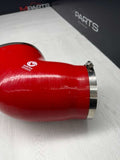 BMW E46 M3 01-06 S54 Intake Elbow Air Channel Duct Pipe Silicone Red VORTEX
