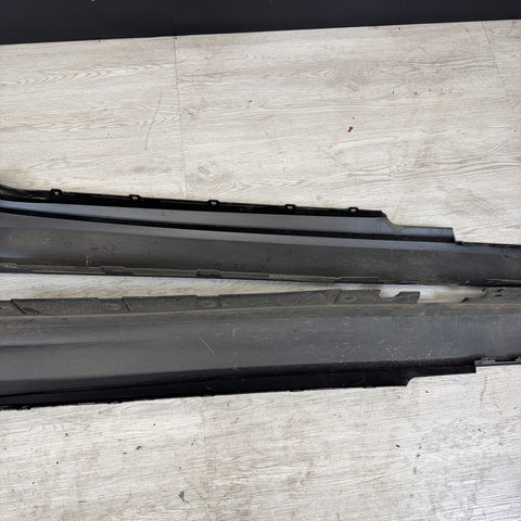 08-13 BMW E92 E93 M3 OEM Right Left Passenger Side Skirt Rocker Panels Black