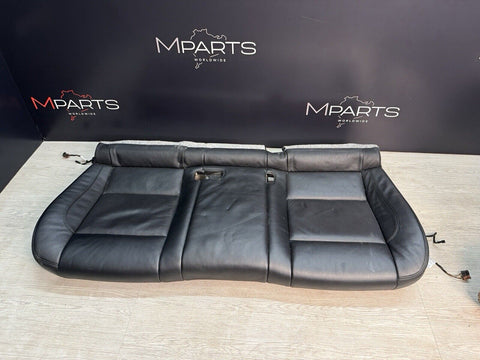 08-14 BMW E70 E71 X5M X6M Rear Seat Bottom Bench Pad Black Leather OEM