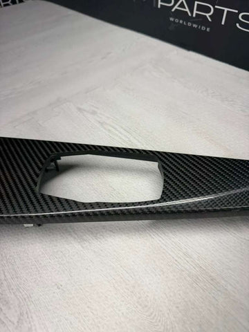 15-20 BMW F83 M4 Center Console Interior Trim Panel Carbon Fiber OEM 8046115