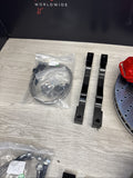 01-06 BMW E46 M3 BREMBO Big Brake Kit Red Calipers Rotors Set NEW Plug Play