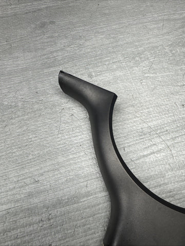 01-06 BMW E46 M3 Lower Steering Wheel Trim Cover Plate Titan Shadow Grey