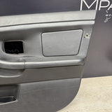 95-99 BMW E36 M3 Sedan Front Right Door Panel Card Black OEM