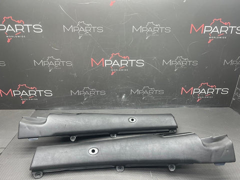 08-13 BMW E93 328 335 M3 Convertible Rear Lateral Covers Trims Panels Black OEM