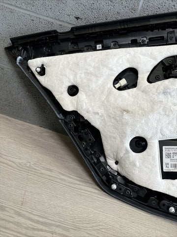 BMW 21-26 G80 M3 Sedan OEM Right Passenger Rear Door Card Panel Black