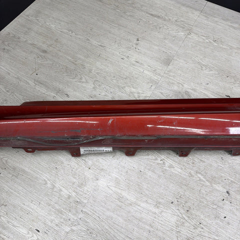 15-20 OEM BMW F82 F83 M4 Left Driver Side Skirt Rocker Panel Sakhir Orange