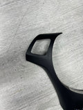 08-13 BMW E90 E92 E93 M3 Lower Steering Wheel Trim Cover Plate Black