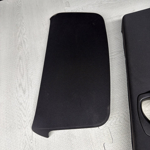 08-13 BMW E92 M3 OEM ABC PILLAR PILLARS BLACK PAIR SET *NOTES*