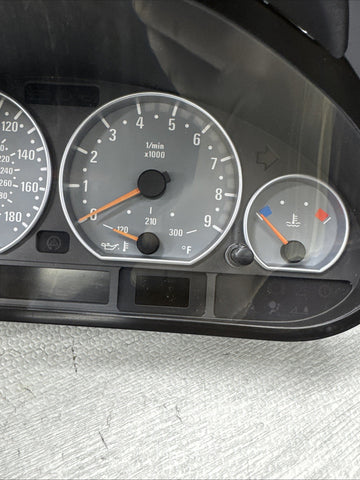 2001-2006 BMW E46 M3 Instrument Cluster Speedometer Spedometer SMG