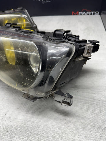 BMW 02-06 E46 330 M3 Bixenon Headlights Complete Set Yellow 1305621771