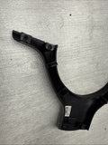 OEM 01-06 BMW E46 M3 Lower Steering Wheel Trim Cover Plate *Very Scratched
