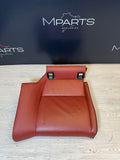 08-13 BMW E92 M3 Coupe Right Passenger Rear Seat Bottom Bench Fox Red Leather