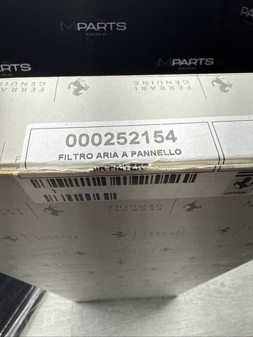 Genuine Ferrari Air Intake Filter Fits 458 OEM 252154