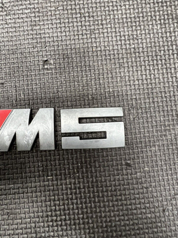 2000-2010 BMW M5 E60 E39 E61 TRUNK BOOT LOGO EMBLEM BADGE Genuine OEM Original