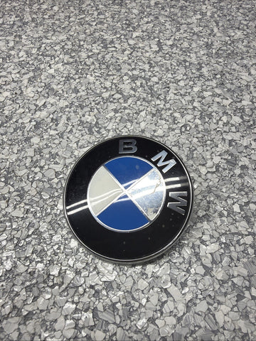 OEM BMW E46 M3 Coupe Rear Trunk Emblem Badge Roundel Logo 51148219237
