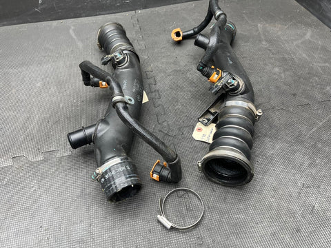 15-19 Ferrari 488 Intercoolers to Throttle Bodies 322654