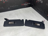 21-25 BMW G80 M3 Sedan Front Sun Visors Pair Black 8092728