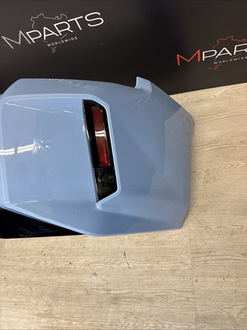 (PICKUP ONLY) 23-24 OEM BMW G87 M2 REAR Bumper Cover Trim w/ PDC Blue 4k *Scuff*